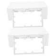 thumbnail image 6 of Niceauty White Plastic Outlet Cover Splash-Proof for Bathroom and Kitchen, 6 of 8