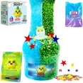 thumbnail image 1 of Kit de slime MOOZ Magic Galaxy Slime azul neón y verde 200 mL, 1 of 4