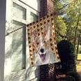 thumbnail image 2 of Carolines Treasures SC9672CHF Cardigan Corgi Fall Leaves Flag Canvas House Size, 2 of 4