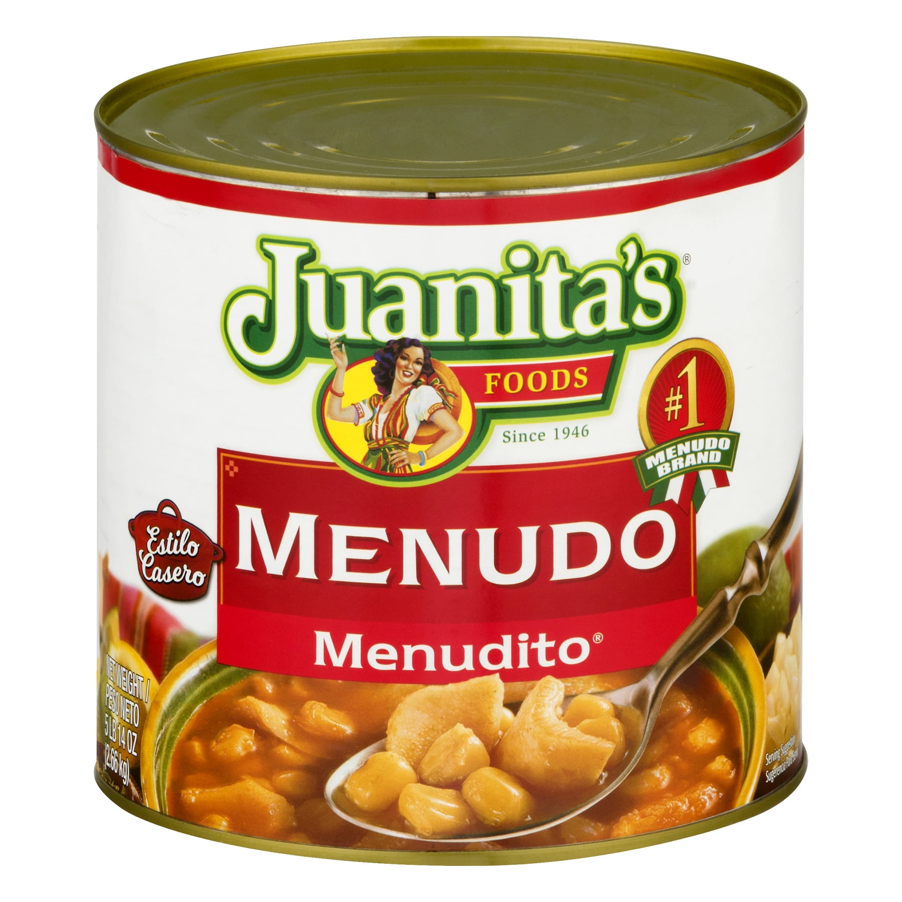 Juanita's Foods Original Menudo, Canned Menudo, 94 oz