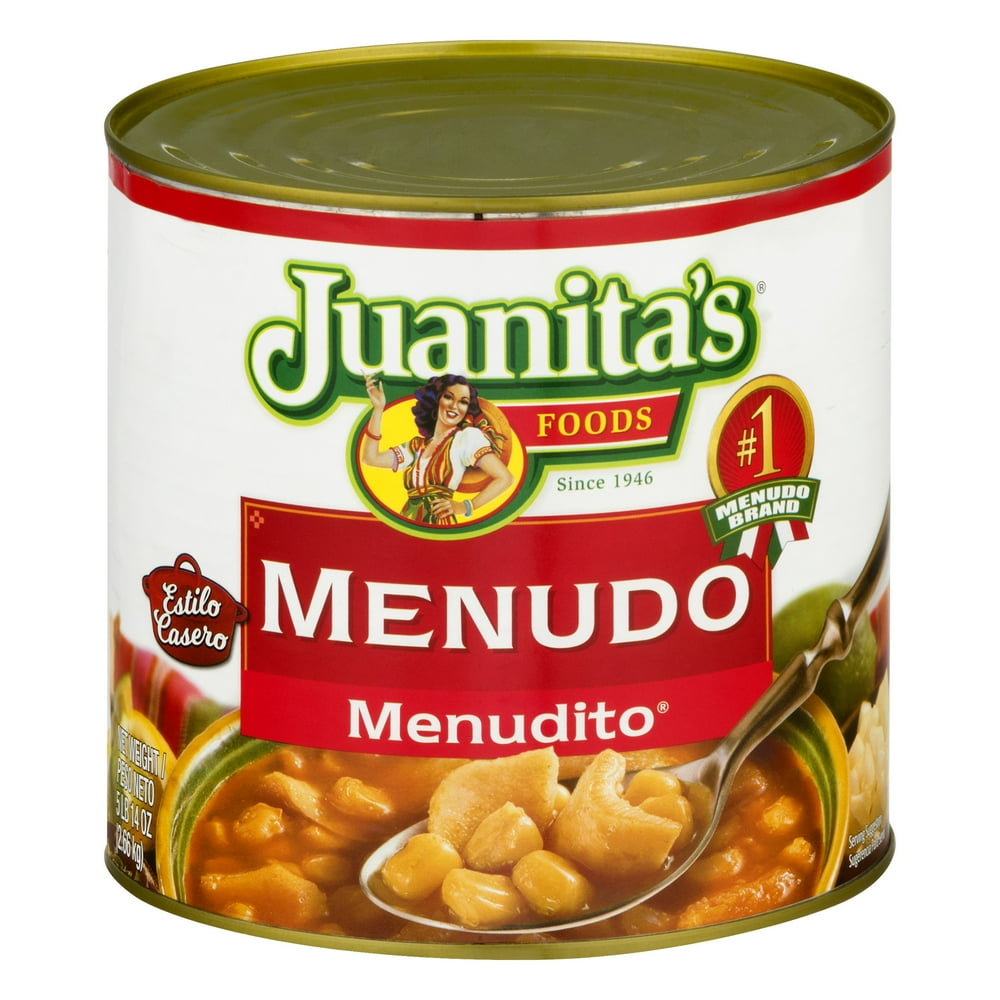 Juanita's Foods Original Menudo, Shelf Stable Menudito, 94 oz Can