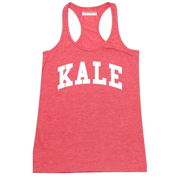 P&B Kale W. Women's Tank Top, M, H. Red