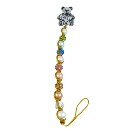 Dlux Jewels Baby Pacifier Clip