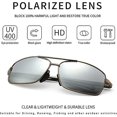 thumbnail image 5 of Dww-lunettes De Soleil Polarises Rectangulaires Ultra Lgres Uv400 Protection, 5 of 5