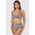 thumbnail image 3 of Gorgeous - Top de Bikini Estampado Animal para Mujer (Marrón), 3 of 3