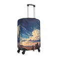 thumbnail image 3 of Haiem Western Desert Cloud Cowboy Luggage Cover Printed Suitcase Covers for Luggage Elastic Washable Suitcase Protector Fits 18-32 Inch Luggage-Small, 3 of 9