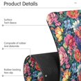 thumbnail image 4 of Yayeee Faucet Mat for Kitchen Sink 14.7" Diatomite Long Splash Guard Pad, Ethereal Floral Harmony, 4 of 7