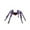 D, variant on Giant Halloween Spider Outdoor Decorations Light Up Scary Giant Spider Props for Haunted House Yard Lawn Front Door Porch Halloween Party Supplies Decor,D