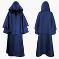 thumbnail image 4 of Sudaderas Con Capucha Para Hombre Festival Túnica Con Capucha Sólida Encaje Manga Larga Traje de Escenario Capa Odeerbi ODB-4, 4 of 7