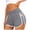 *2-Gray, variant on VBVC Women's High Waisted Running Shorts,Smocked Elastic Waist Yoga Bottoms For Women,Ladies Quick-Dry Workout Shorts with Zipper Pockets,Pink,S-XL