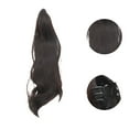 thumbnail image 4 of Unique Bargains 1 Pc Medium Length Ponytail Wig Hair Clips for Hair Extension 17.72" Length Dark Red Brown, 4 of 6