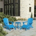 thumbnail image 6 of Portside 5-Piece Set Classic Adirondack Chair with Ottoman and Round Side Table, 6 of 8
