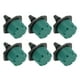 thumbnail image 2 of 100 Uds. Aspersor de riego ajustable de 360 ​​grados emisor de riego por goteo de 1/4 pulgadas para sistema de riego verde, 2 of 10