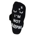 thumbnail image 4 of Men Women Novelty Funny Saying Ankle Socks I Am Not Sleeping Just Resting My Eyes Letters Crew Hosiery Birthday Gifts for Grandpa Dad Mom, 4 of 10
