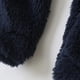 thumbnail image 5 of Ropa para bebé recién nacido, traje de nieve con forro polar para bebé recién nacido, mono con banderines de invierno, mono con capucha cálido de dibujos animados, trajes para niñas y niños,Navy, 5 of 6