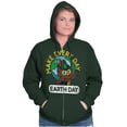 thumbnail image 3 of Woodsy Owl Make Everyday Earth Day Zip Up Hoodie Men's Women's Brisco Brands 5X, 3 of 6