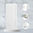 thumbnail image 4 of Easy4Home 36"x 96" Sliding Barn Door With 6.6ft Black Sliding Door Hardware Kit & Handle, 4 of 7