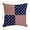 D, variant on 4th of July Patriotic Decorative Throw Pillow 14x14 Red White Blue Stripes Stars Outdoor Pillow, American Independence Day Cushion Home Décor