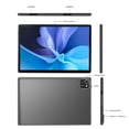 thumbnail image 3 of Tablet 10 inch Android Tablets, 6GB RAM 32GB ROM 512GB Expand, Quad-Core Processor, 1280x800 LCD Touch Screen, WiFi, Dual Camera, BT, 6000mAh Battery, 3 of 6