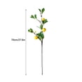 thumbnail image 4 of Simulation lemon branch multi-head lemon fruit-6 heads 82cm plastic + foam fruit + wire rod, 4 of 12