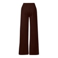 thumbnail image 6 of Mercatoo Heart Print Sweatpants for Girls Baggy Athletic Pants Wide Leg 𝗬2K 𝗗rawstring Elastic Waist Joggers with Pocket, 6 of 7