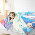 thumbnail image 4 of Castle Fairy Kawaii Axolotl Salamander 3 Pieces Queen Comforter Set for Preppy Child Children,Ocean Animal Ultra Soft Bedding Sets,Marine Wildlife Bedding Comforter Set,Lightweight Room Decor, 4 of 8