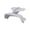 Gray, variant on Flight Tail Wing, Aerodynamic Stabilizer for Increased Speed, -Light 5.4g Clip-on Drone Accessory, Quick Install Rear Fin for FPV Racing & Dynamic Flight