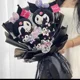 thumbnail image 2 of Sanrio Spot Goods Anime Kuromi - Ramo de peluche de juguete, ramo de flores de peluche relleno Kawaii, decoración de habitación, regalo de San Valentín, 2 of 5