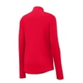thumbnail image 4 of Sport Tek Women's PosiCharge Competitor 1/4-Zip Pullover, True Red, X-Small, 4 of 4