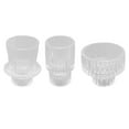 thumbnail image 6 of 6 Pcs Clear Glass  Holders, Suitable for Tealight & Votive Candles, Also Fits Taper Candles, 6 of 8