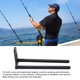 thumbnail image 3 of Orejas De Enganche De Pesca, Compacto, Estable, Fácil De Instalar, Accesorio De Aparejos De Pesca Con Orejas De Enganche A Prueba De Viento Para Lago, 3 of 7