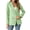 Light green, variant on Womens Solid Color Casual Blazers Open Front Long Sleeve Work Office Jackets Blazer Coat