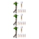 thumbnail image 3 of Wosthever 15 Pieces Golf Ball Tee Nail Body Tees Fitting Device Woman Professional Golfing Shaped Base Training Sport Stabilizer Type1, 3 of 5