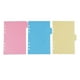 thumbnail image 4 of 5 piezas de papel Kraft Tabett planificador cuaderno divisor página de índice con 6 agujeros Multicolor, 4 of 9