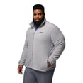 thumbnail image 3 of Columbia Steens Mountain 2.0 - Chaqueta de forro polar con cremallera completa para hombre, gris jaspeado claro, Columbia  147667, 3 of 5