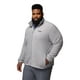 thumbnail image 3 of Columbia Steens Mountain 2.0 - Chaqueta de forro polar con cremallera completa para hombre, gris jaspeado claro, Columbia  147667, 3 of 5
