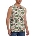 thumbnail image 2 of Balery Armadillo Camisetas sin mangas para hombre, absorbe la humedad y protege contra el mal olor.-Large, 2 of 7