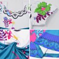 thumbnail image 4 of Vestido De Princesa Para Ni帽as Con Bandolera Cruzada Disfraz De Personaje De Pel铆cula De Dibujos Animados Traje De Cosplay De Manga Corta Vestido De Disfraz Transpirable Y Que Absorbe El Sudor Para R, 4 of 7