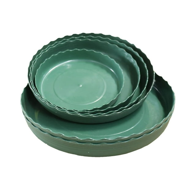 Macetero Jadeshay de plástico redondo de un galón color Como se muestra