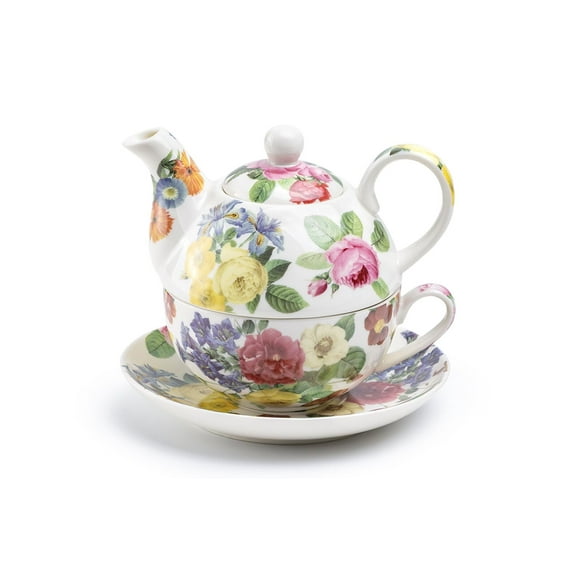 Grace Teaware Flower Symphony Fine Porcelain Tea For One Set Stechcol Gracie China