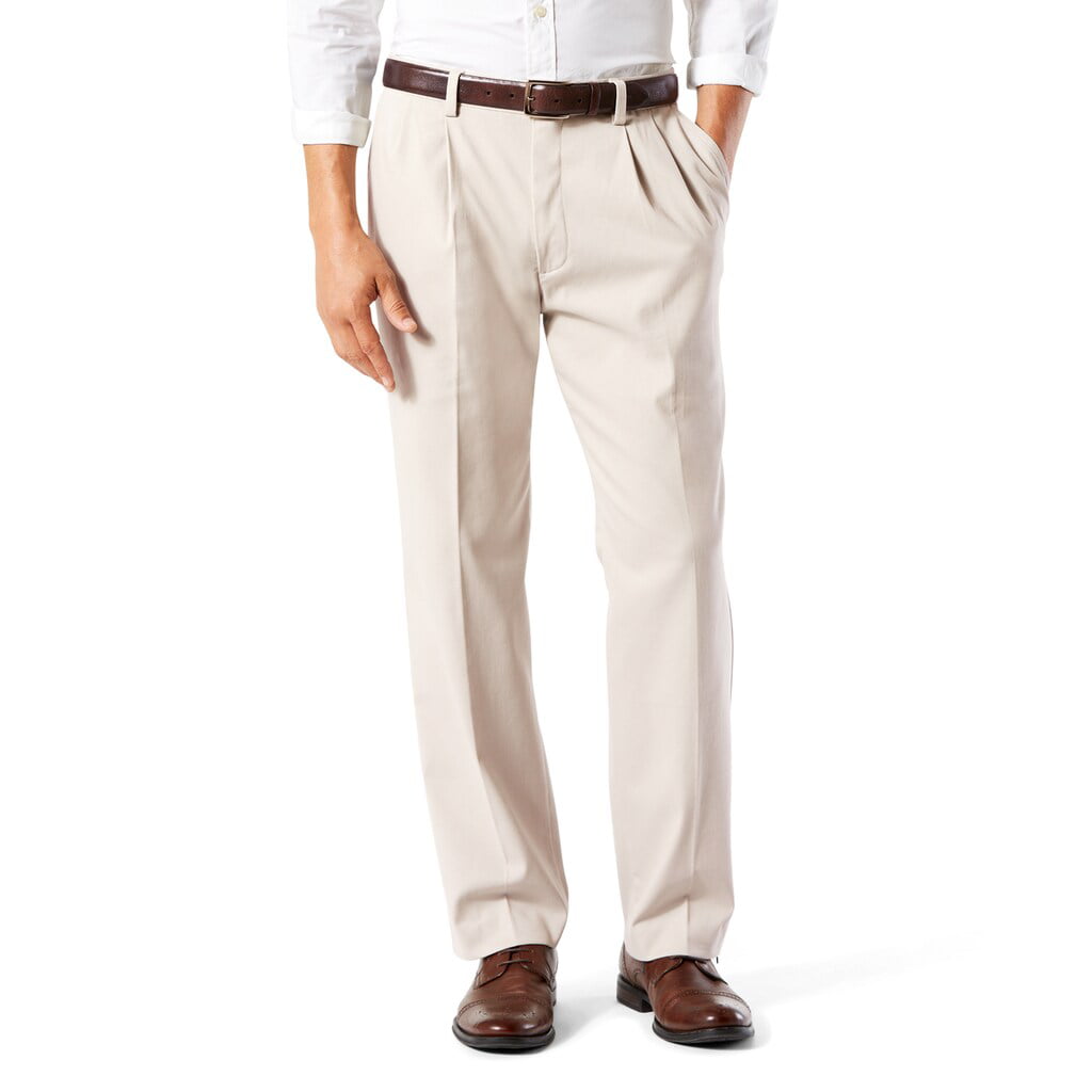Dockers Mens Big and Tall Easy Khaki Comfort Waist Classic-Fit Flat-Front Pant 