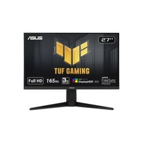ASUS TUF Gaming VG279QL1A 27" HDR Gaming Monitor, 1080P Full HD, 165Hz (Supports 144Hz), IPS, 1ms, FreeSync Premium, DisplayHDR 400, Extreme Low Motion Blur, Eye Care, 2x HDMI, DisplayPort, Height Adj