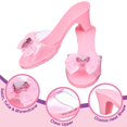 thumbnail image 4 of Set de zapatos Princess Expressions, paquete de 3, para vestir a niña, 4 of 7