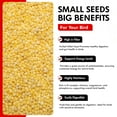 thumbnail image 2 of Morning Bird Hulled Millet 9 lbs – Nutritious Hulled Millet Seed, Easily Digestible with High Fiber, Rich in Vitamins and Supplements for Birds, Ideal Bird Feed for All Bird Types., 2 of 6