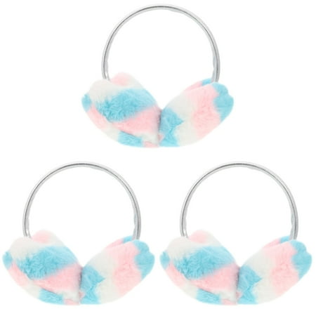 

TOYMYTOY 3pcs Comfortable Ear Muff Plush Ear Warmer Warming Ear Cover Winter Ear Protective Cover