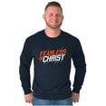 thumbnail image 3 of Christian Fearless in Christ Jesus Long Sleeve TShirt Men Women Brisco Brands S, 3 of 6