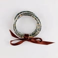 thumbnail image 2 of Bowknot Jelly Glitter Bangle Rainbow Acetate Bead Bracelet Summer Jewelry Set, 2 of 2