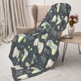 thumbnail image 4 of Throw Blanket for Couch Sofa and Bed, Gamers Super Soft Plush Throw Blanket, Fuzzy Cuteness Comfy Warm Washable Flannel Blanket & Throws for All Season 40"x30", 4 of 7