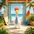 thumbnail image 6 of Pandiboks porch goose outfit 23in porch goose clothes Blue Yard Nylon,Spandex Outdoors Washable decoration Gifts for others, 6 of 6