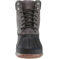 thumbnail image 2 of TOMMY HILFIGER Mens Gray Color Block Cushioned Collar Waterproof Padded Colins 2 Round Toe Lace-Up Duck Boots 8, 2 of 7